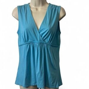 Y2K Braid Trim Sleeveless‎ Surplice Top